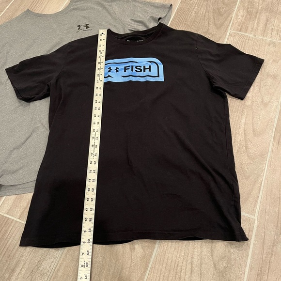 (3) Under Armour T-Shirts Men’s Size XL Colors: Beige, Black, & Gray - Picture 9 of 16